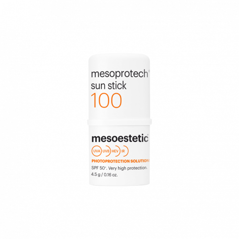 Mesoprotech Sun Protective Repairing Stick SPF 100+  (Protector solar SPF 100+ en barra para zonas sensibles) 