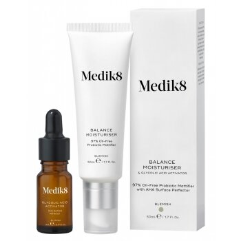 balance moisturiser & glycolic acid activator